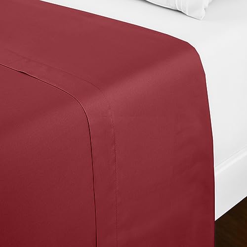 Mellanni King Size Flat Sheet - Iconic Collection