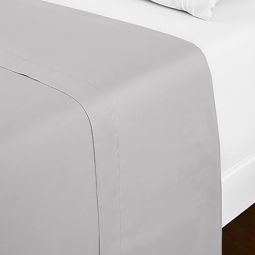 Mellanni King Size Flat Sheet - Iconic Collection