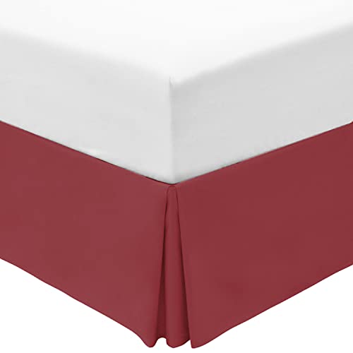 Mellanni Queen Size Bed Skirt - Luxury Bedding - Easy Fit, Wrinkle, Fade, Stain Resistant