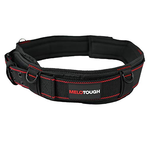 MELOTOUGH Padded Tool Belt with D ring for men construction