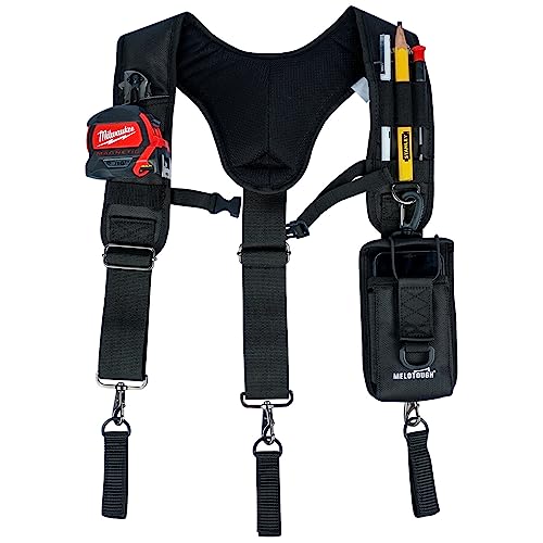 MELOTOUGH Big and Tall Tool Belt Suspenders