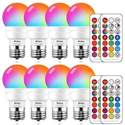 MELPO LED Color Changing Light Bulb