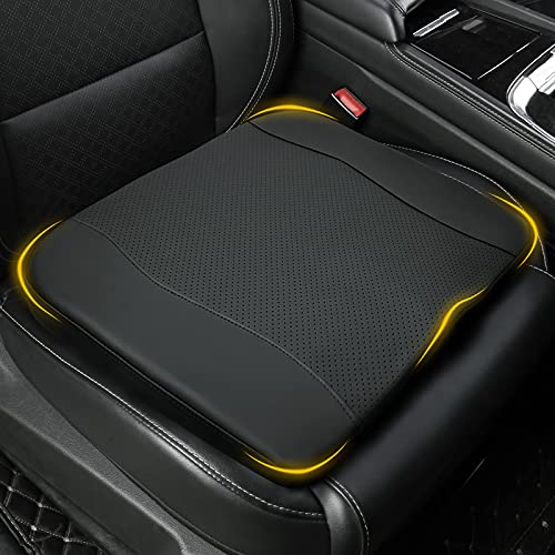 TISHIJIE Car Seat Cushion for Car Seat Driver - Comfortable Memory Foam Car  Seat Pad for Butt Pain & Back Pain Relief - Universal for Most Seats in