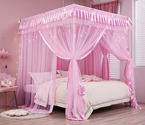 Mengersi Bed Canopy for Girls