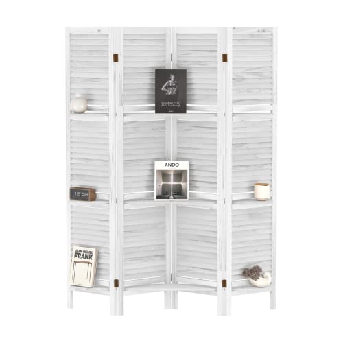Merdoo Room Divider with Shelves