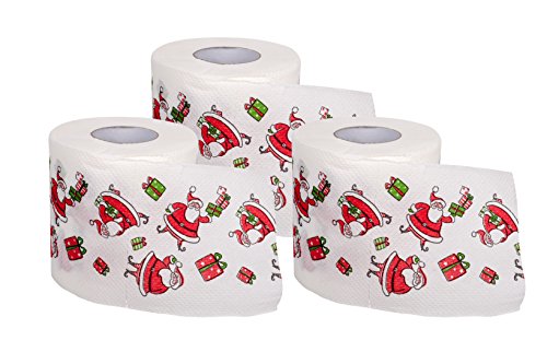 Merry Christmas Toilet Paper Tissue Napkin Prank