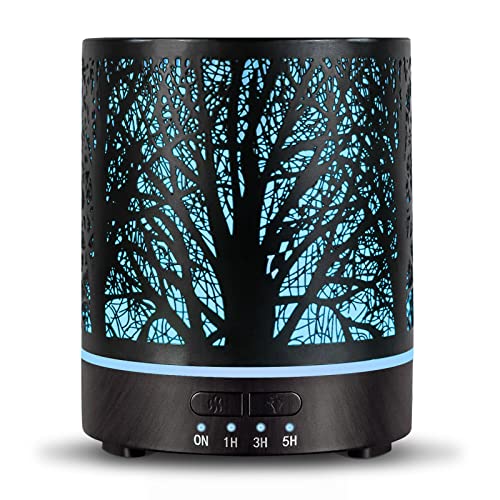 Metal Electric Ultrasonic Cool Mist Oil Diffuser for Large Room