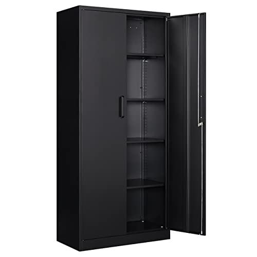 Rubbermaid Weather Resistant Resin Chic Outdoor Patio Storage Cabinet,  Black Oak 