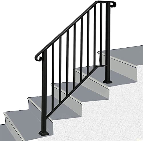 Metty Metal Handrails for Outdoor Steps