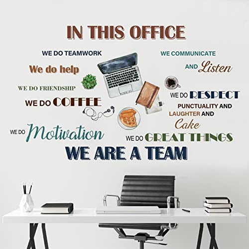 Mfault Office Inspirational Wall Decals