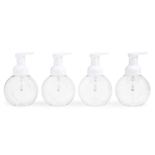 MHO Containers Clear Foaming Soap Dispenser - Set of 4