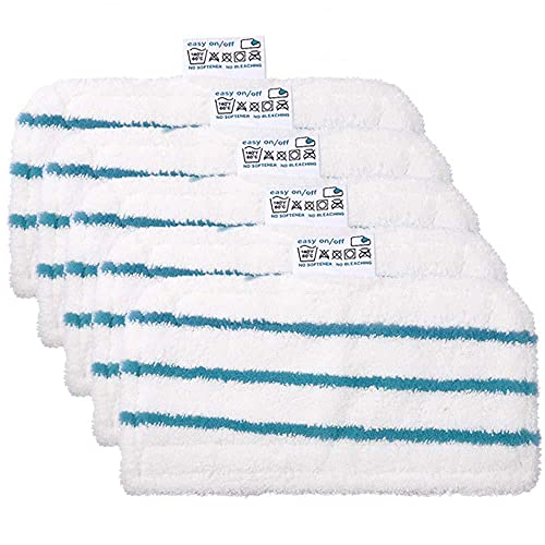 Microfiber Steam-Mop Cleaning Pads - Pack of 5