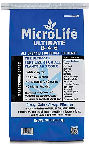 MicroLife Ultimate Professional Grade Granular Organic Fertilizer