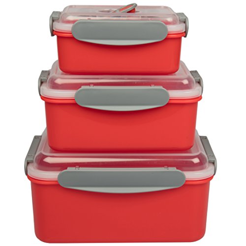Microwave Nesting Containers Set - Reusable, Durable, BPA-Free