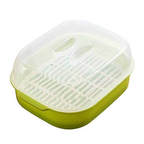 Microwave Oven Steamer Cook Container
