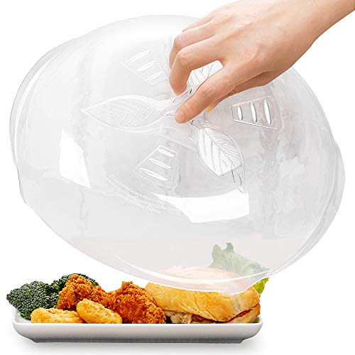 Microwave Plate Cover with Magnetic Hanging Function, Magnetic Microwave  Splatter Guard Cover for Food, 11” D, BPA-Free 