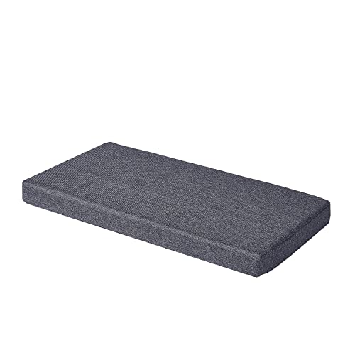 MICUSHION Bench Cushions - Grey, 72 x 18 inch