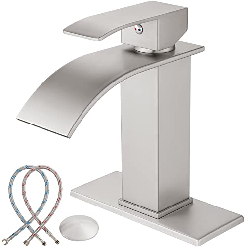 Midanya Bathroom Sink Faucet with Waterfall Spout