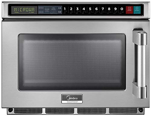 Midea 1217G1A Stainless Steel 1200W Microwave