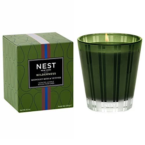 Midnight Moss & Vetiver Scented Candle