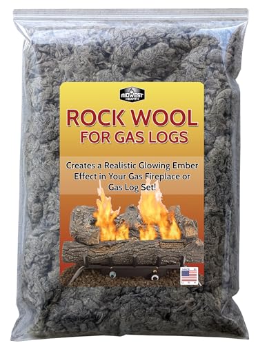 Midwest Hearth Rock Wool for Gas Log