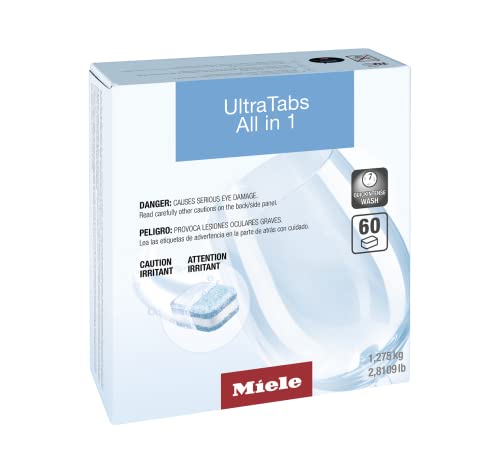 Miele UltraTab Dishwasher Tablets - 60 count