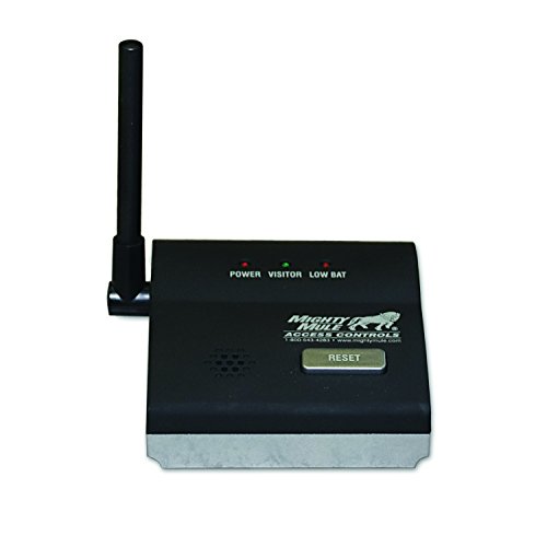 Mighty Mule Interior Wireless Driveway Alarm Additional Base Station (FM231-R), Black