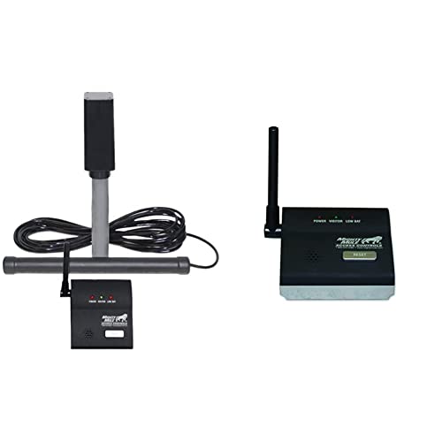 Wireless Driveway Alarm & Additional Base Station, Black