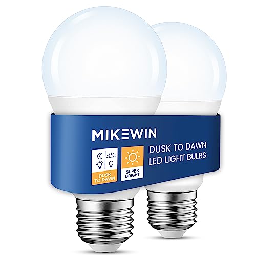 MikeWin Dusk to Dawn Light Bulbs Outdoor