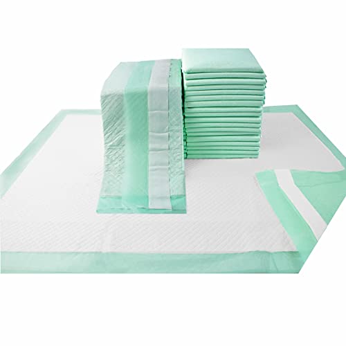 MILDPLUS Bed Pads with Adhesive Strips 30'' X 36'' Disposable Underpads Extra Large Thicker Incontinence Pads for Unisex Adult, Senior, Kids and Pet (30 Count)