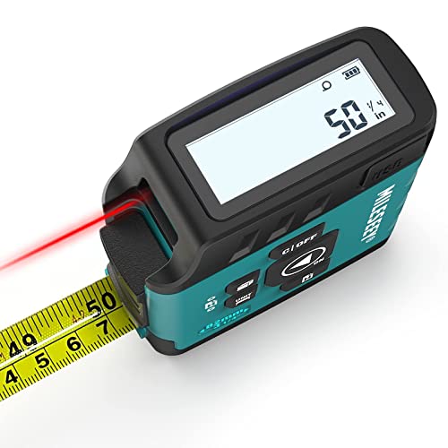 MiLESEEY Laser Tape Measure 3-in-1