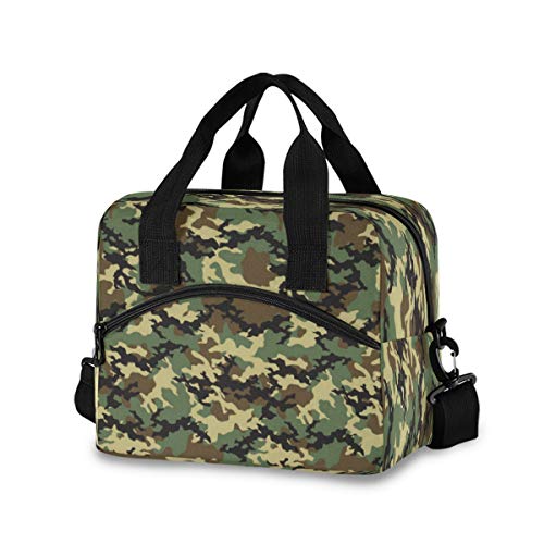 Glaphy Custom Army Green Camo Lunch Bag for Boys Kids, Personalized Your  Name Lunch Tote Bags Insula…See more Glaphy Custom Army Green Camo Lunch  Bag