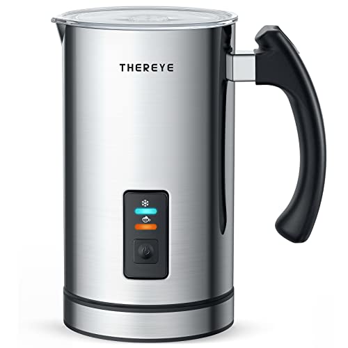 Electric Milk Frother and Steamer for Latte, Cappuccinos, and More" - Thereye