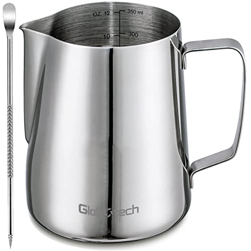 Milk Frothing Pitcher Latte Cup - Stainless Steel Pitcher