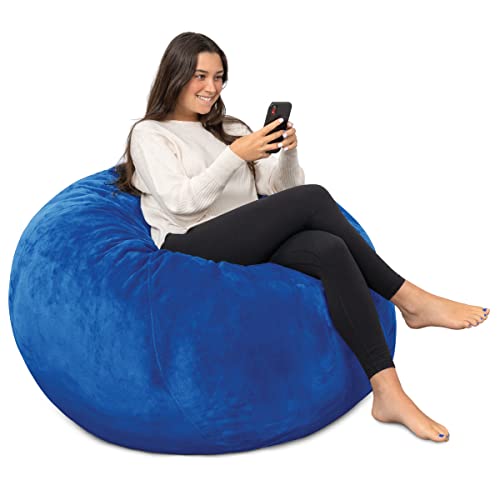 Milliard Ultra Supportive Bean Bag Chair Couch (Royal Blue)