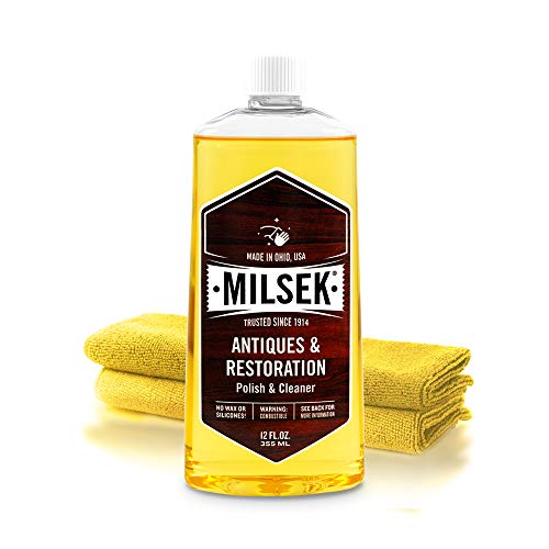 Milsek Lemon Oil & Microfiber Polish, 12oz
