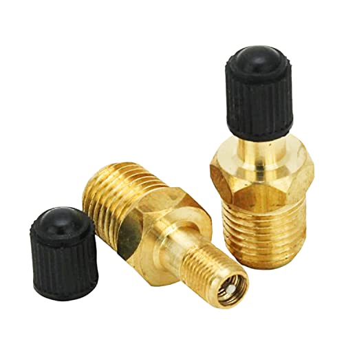 Milton S-684-4 1/4" MNPT Male Tank Valve - Pack of 2