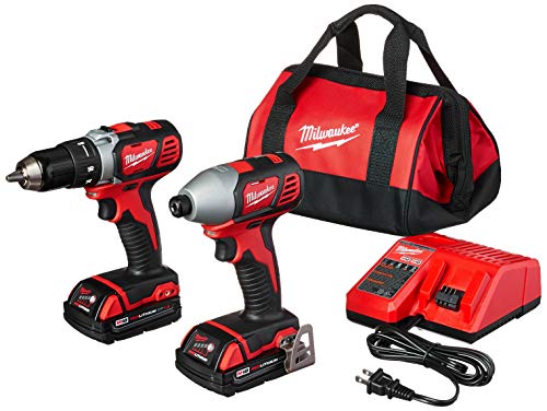 Milwaukee 2691-22 Compact Drill and Impact Driver Combo Kit