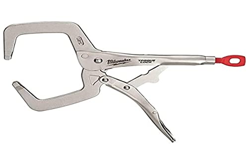 Milwaukee Hand Tools - TORQUE LOCK™ Locking C-Clamp Regular Jaws 280mm (11in)