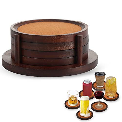 MinBoo Bamboo Pot Lid Organizer Pot Lid Holder, Pot and Pan