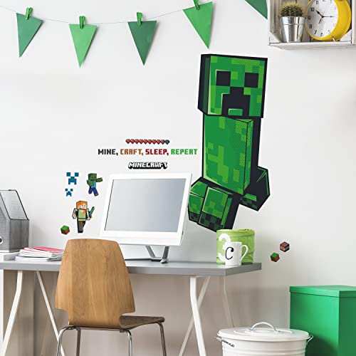 Minecraft Creeper Giant Wall Decals