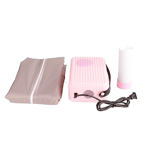 Compact Portable Clothes and Shoe Dryer with Rapid Heating - Lotus Root Color