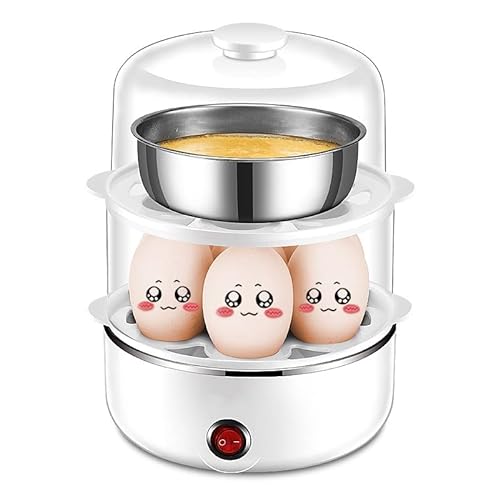 Mini Electric Egg Cooker - 14 Egg Capacity