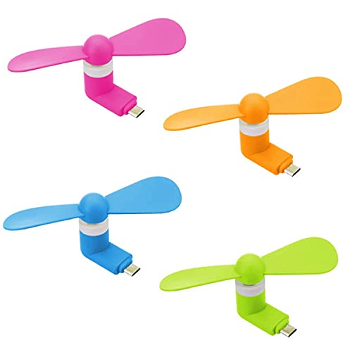 Mini Fan for Android - Portable Cell Phone Travel Fans