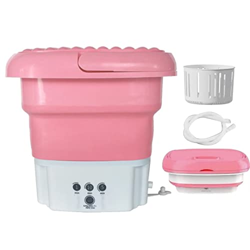 Mini Foldable Bucket Washer and Spin Dryer
