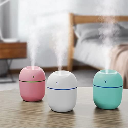 muson Mini Essential Oil Diffuser Aroma Cool Mist Humidifier for Car Office  Travel with Colorful Mood Lights, USB Powered, Ultra Quiet, Auto Shutoff,  100 ml, Wood Grain