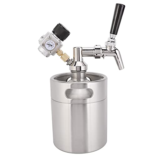 Mini Stainless Steel Automatic Beer Keg Spear Growler