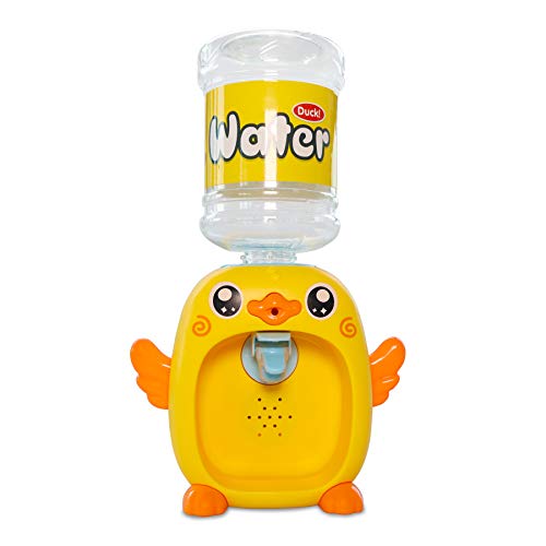 PZJDSR Mini Water Dispenser for Kids,Kawaii Water Dispenser Drinking  Fountain Miniature Play House ,Children Role Play House Toy Gift for Girls