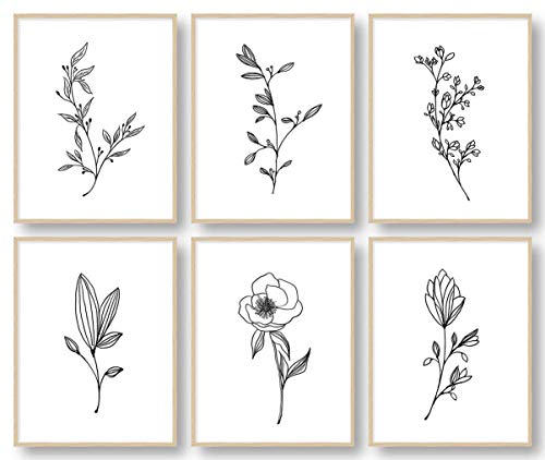 Minimalist Botanical Wall Art Prints