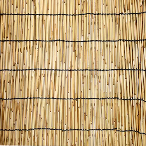 Mininfa Natural Reed Fencing - Versatile and Eco-Friendly Garden Privacy Solution